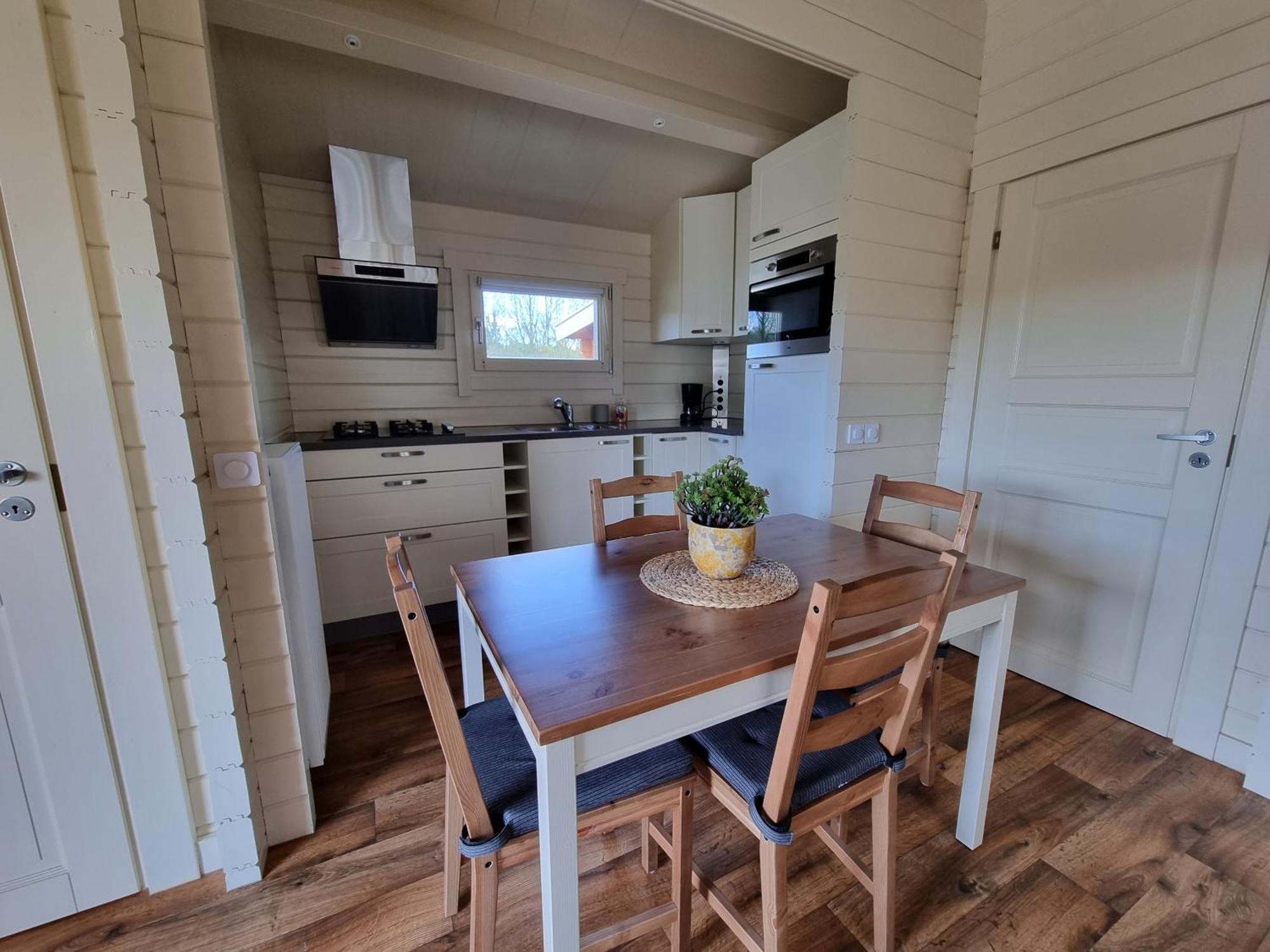 Nieuw - Luxe Blokhut Chalet In Bosrijke Omgeving Anloo ภายนอก รูปภาพ